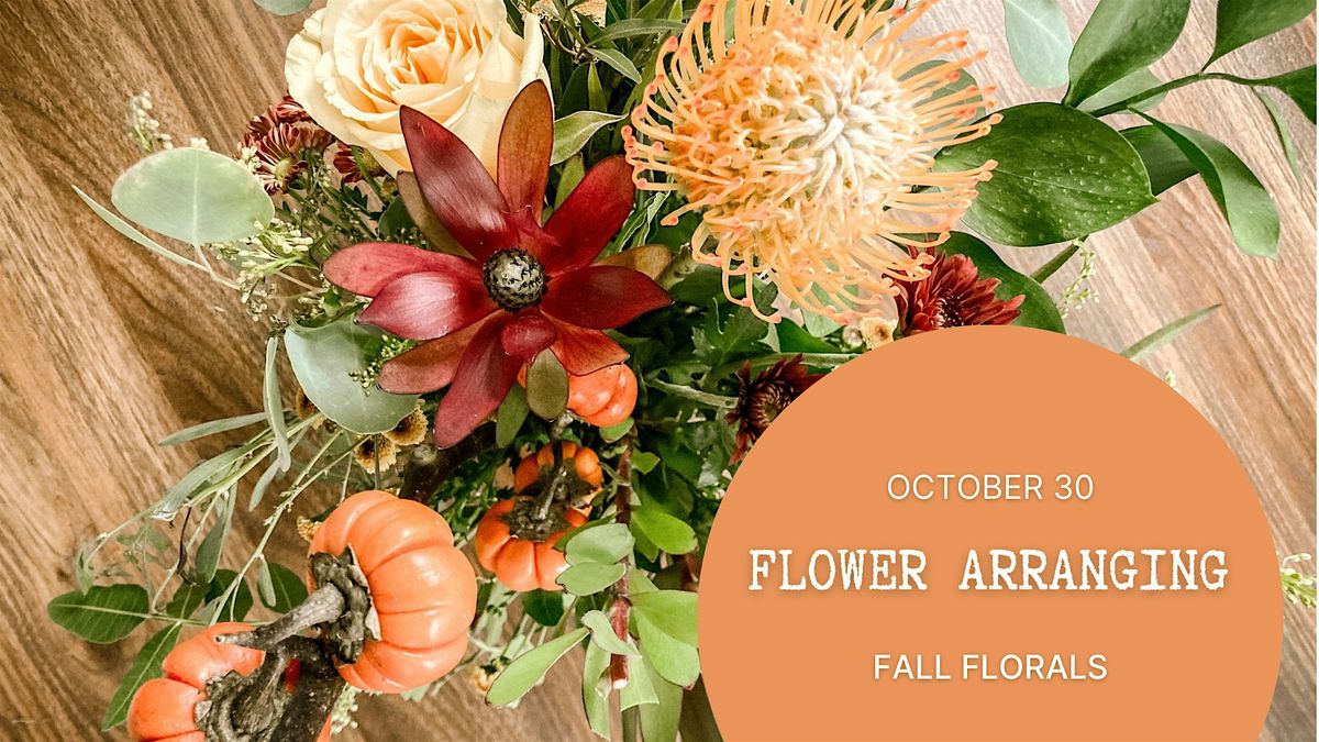 #CozyGirlFall Craft Club | OCT 30: Flower Arranging - Fall Florals