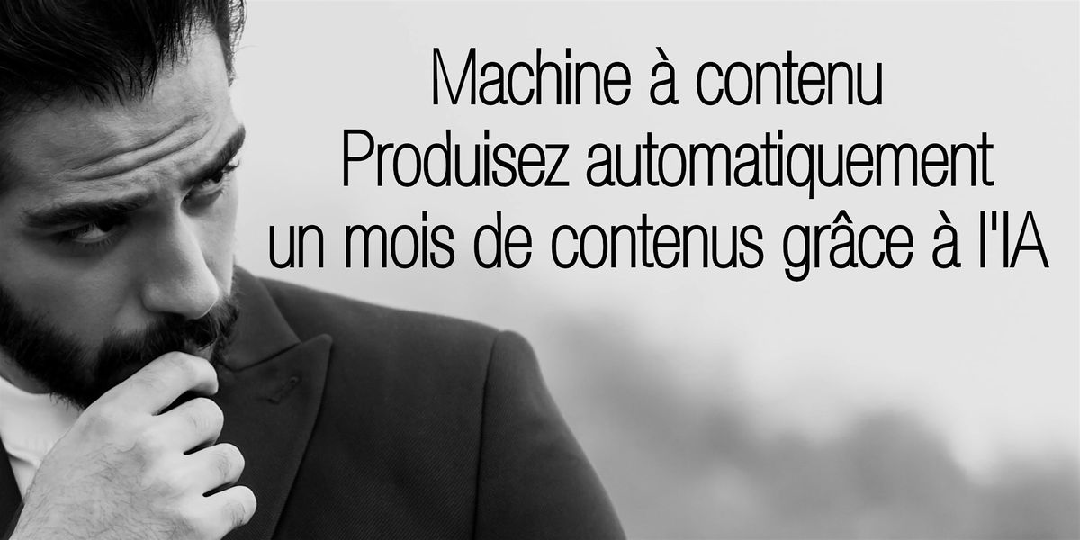 Un mois de contenu adapt\u00e9 \u00e0 votre cible en 1 seule journ\u00e9e avec l\u2019IA