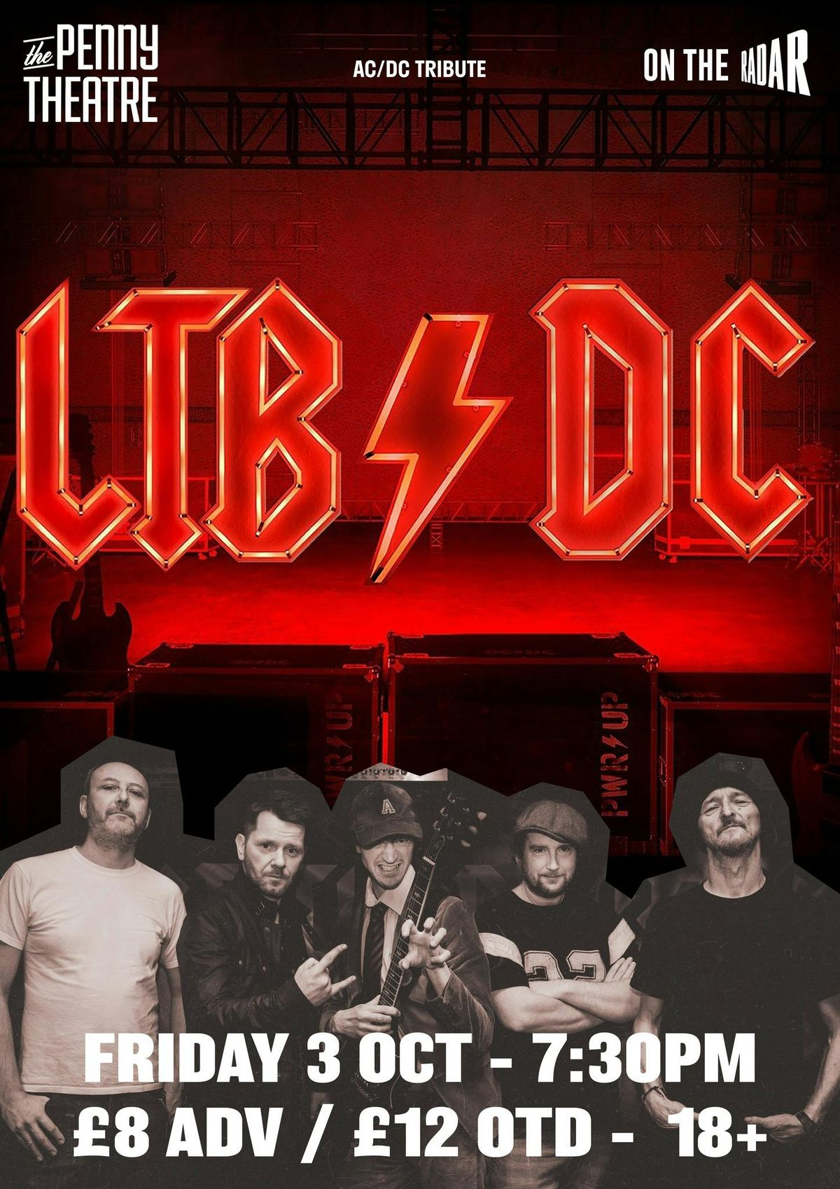 Let There B\/DC AC\/DC tribute Live at The Penny Theatre