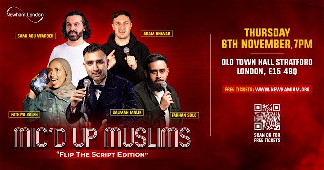 Mic\u2019d Up Muslims Comedy Night