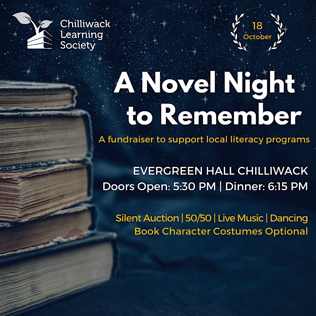 A Novel Night to Remember - Dinner and Silent Auction Fundraiser