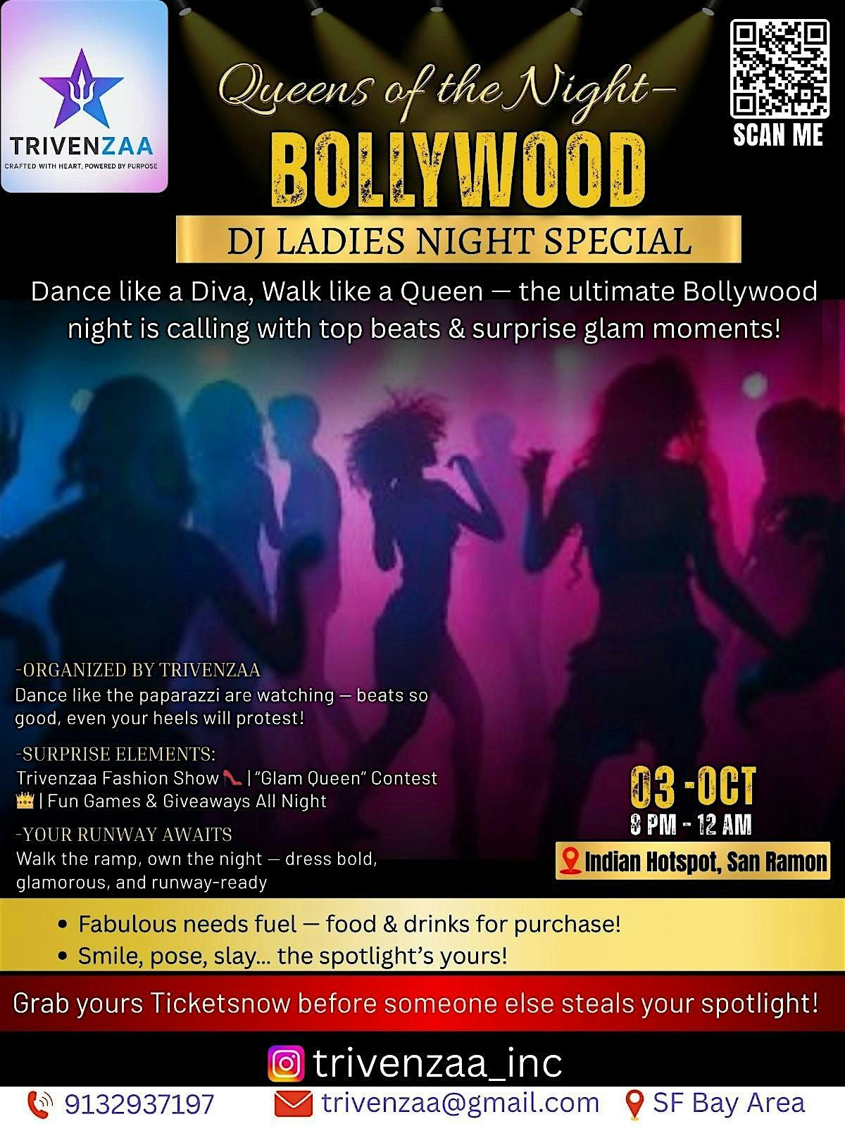Queens of the Night \u2013 Bollywood Dance Party Special!
