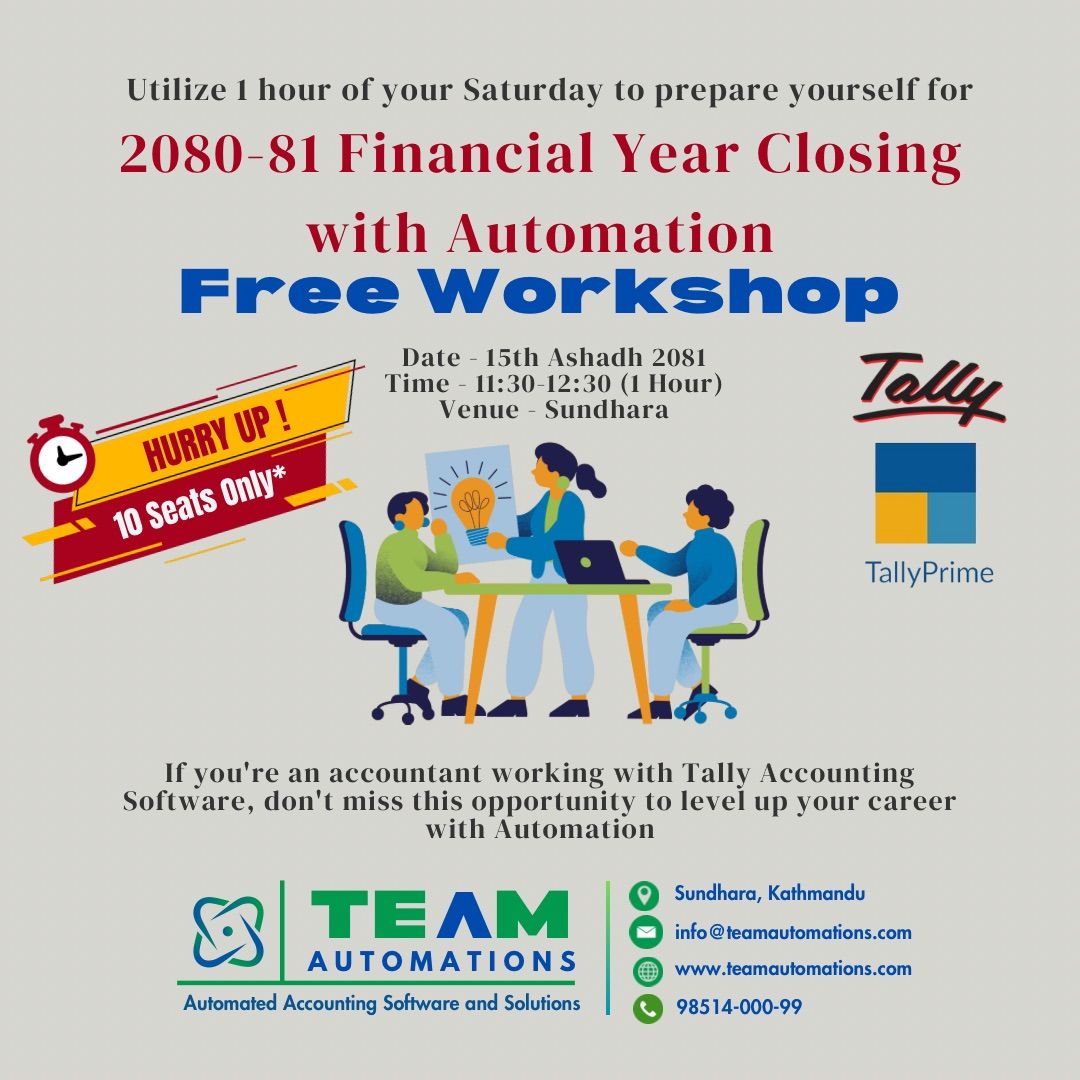 TallyPrime Automation: For Efficient and Automated Closing in 2080-81