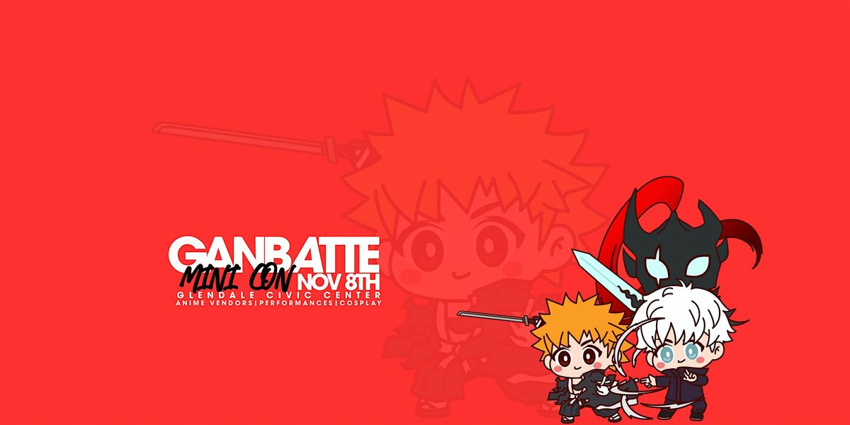 Ganbatte Mini Con (1-day mini anime convention)