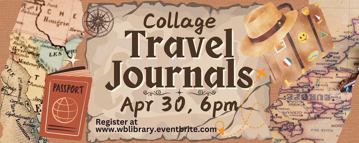 DIY Wednesday-Travel Journals( 14+Program)