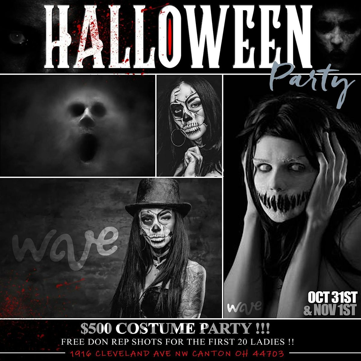 WAVE BAR & LOUNGE: $500 HALLOWEEN COSTUME PARTY
