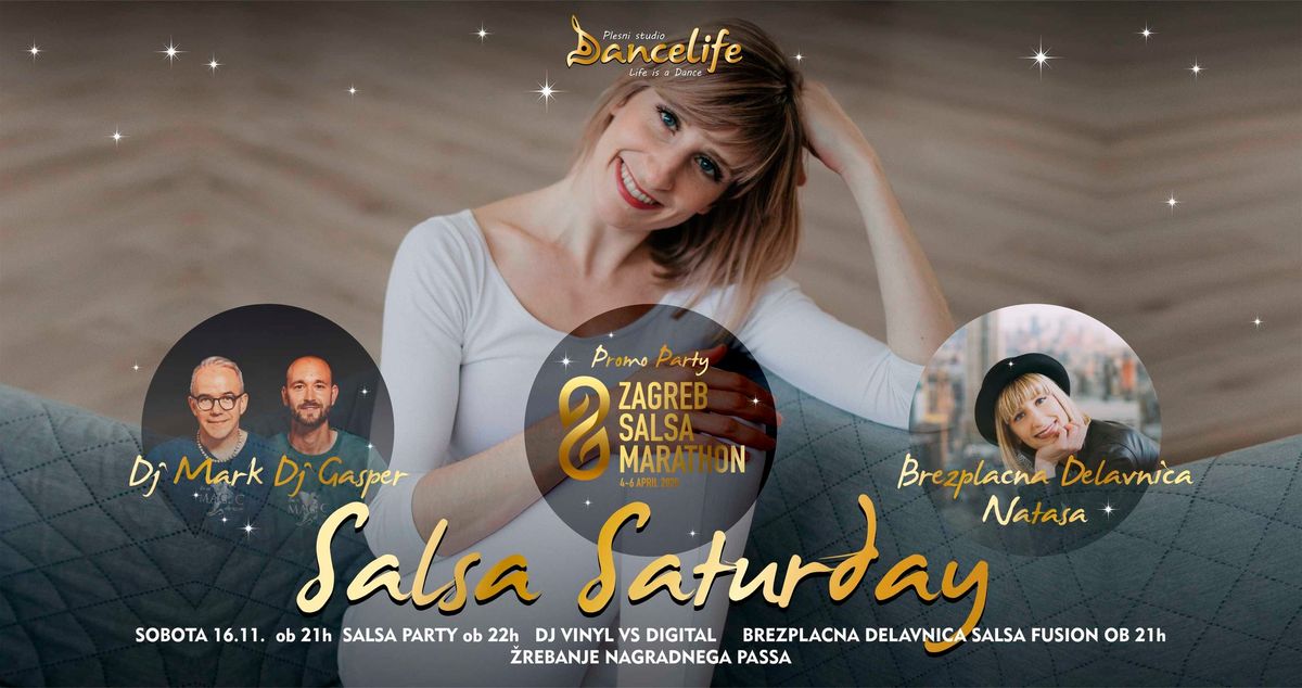 Salsa Saturday Party - promo Zagreb Salsa Marathon