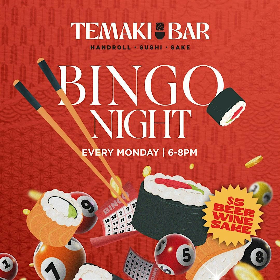 TEMAKI BAR BINGO!