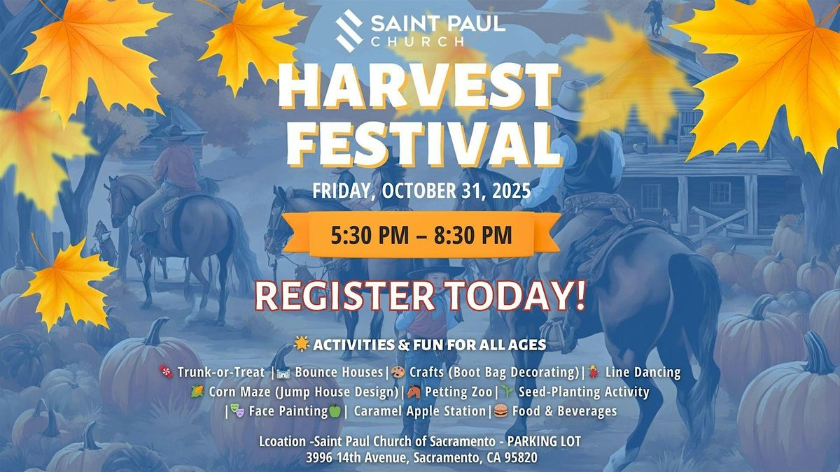 2025 Harvest Festival \u2013 Boots on the Ground for Building God\u2019s Kingdom