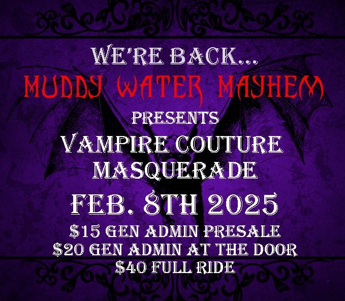 MWM Presents Vampire Couture Masquerade 