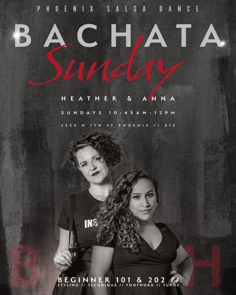 Sunday Bachata with Anna & Heather! 