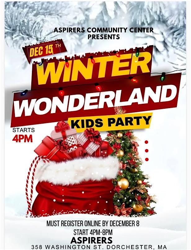 Winter Wonderland Kids Party