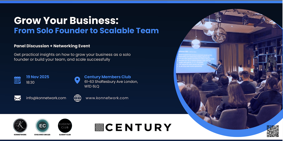 Grow Your Business: From Solo Founder to Scalable Team