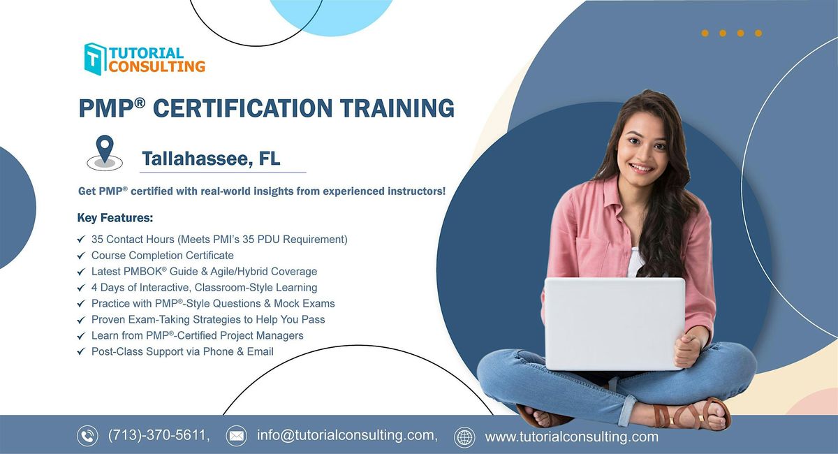 Get PMP\u00ae Certified \u2013 Live Classroom Workshop in Tallahassee, FL