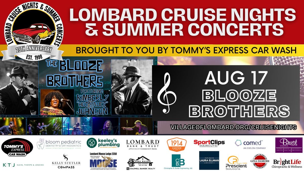 Blooze Brothers at Lombard Cruise Nights & Summer Concerts