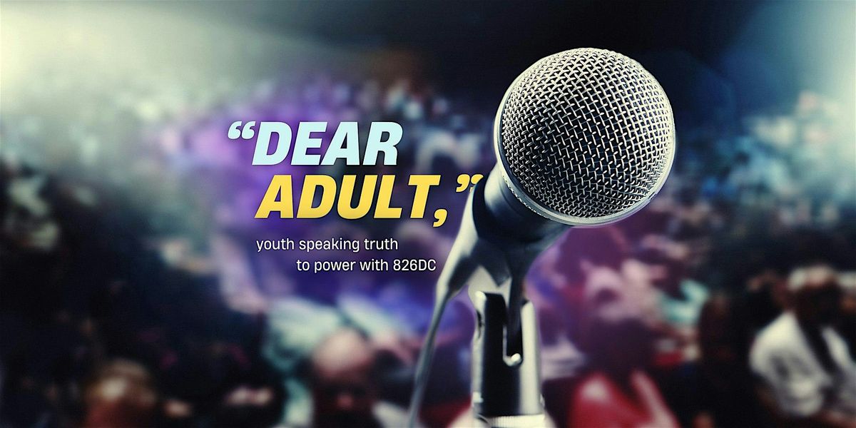 Dear Adult: a Writing Showcase