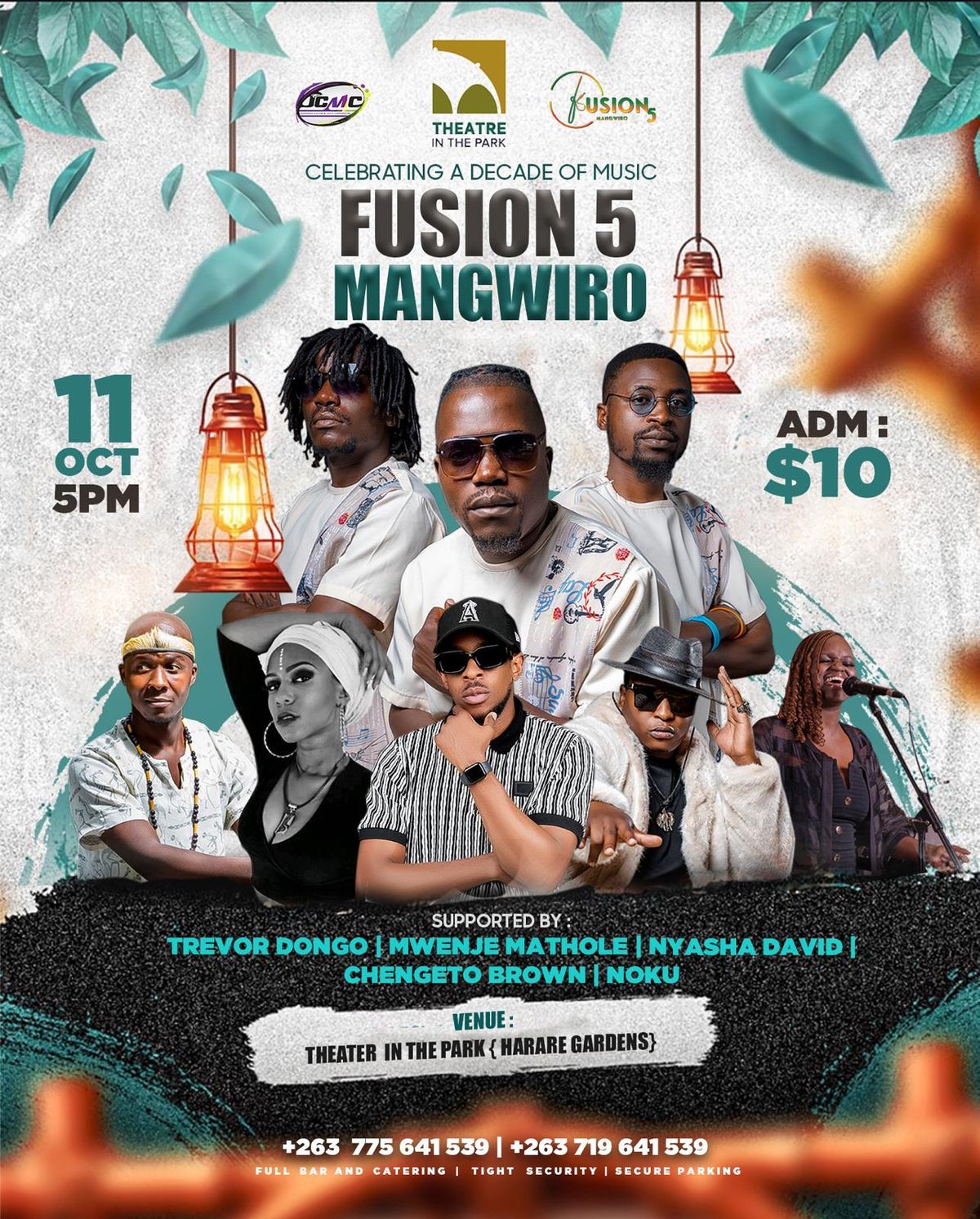 Fusion 5 Mangwiro celebrates a decade of music