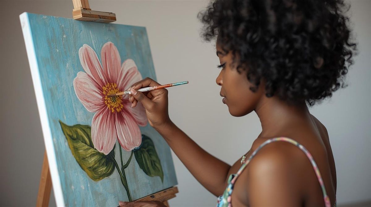 Simple Therapy x Art By Tiyana - "Flowers of Meaning"  Painting Workshop
