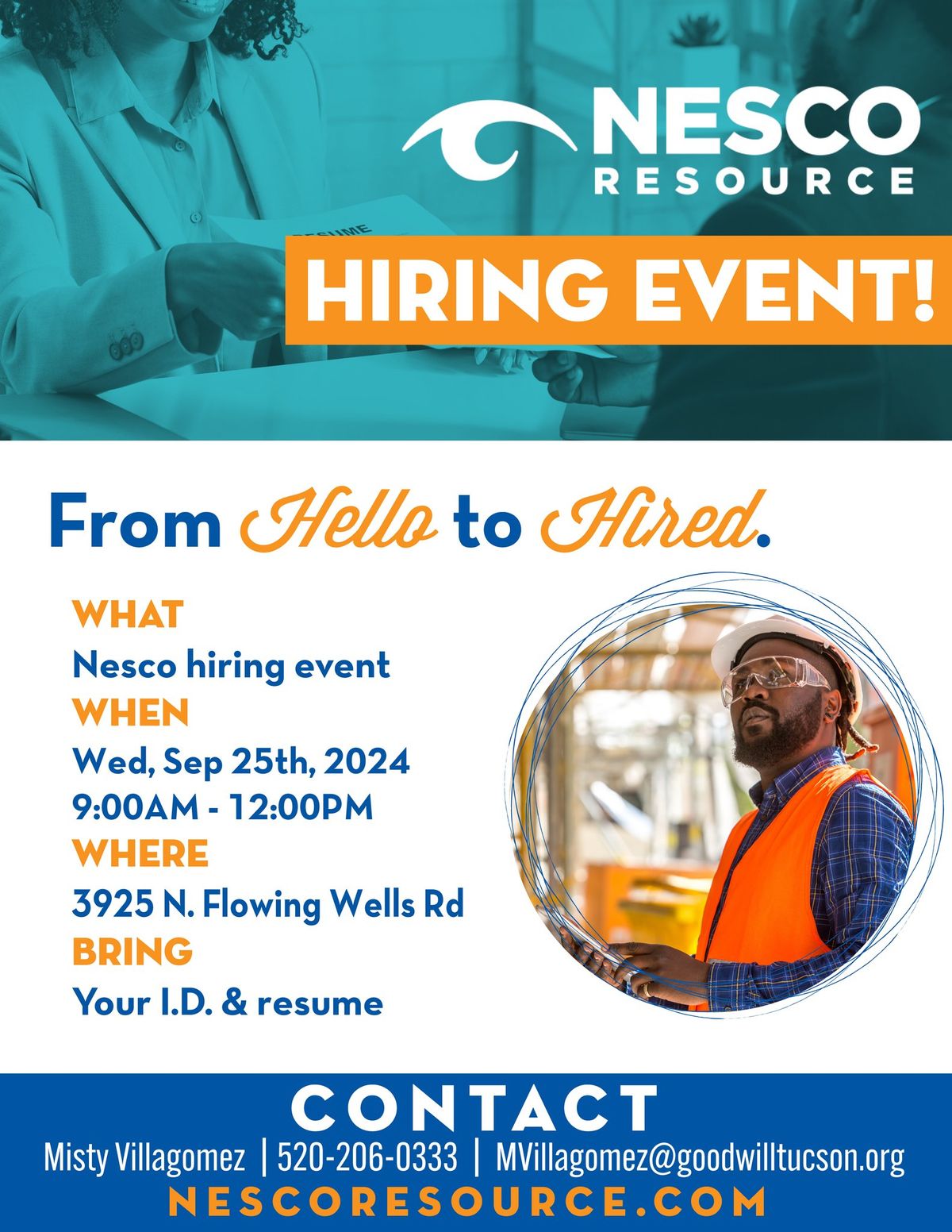 Nesco Hiring Event