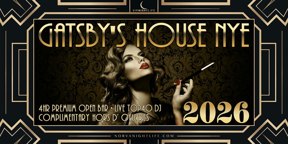 2026 Norfolk New Year's Eve Party | Gatsby's House