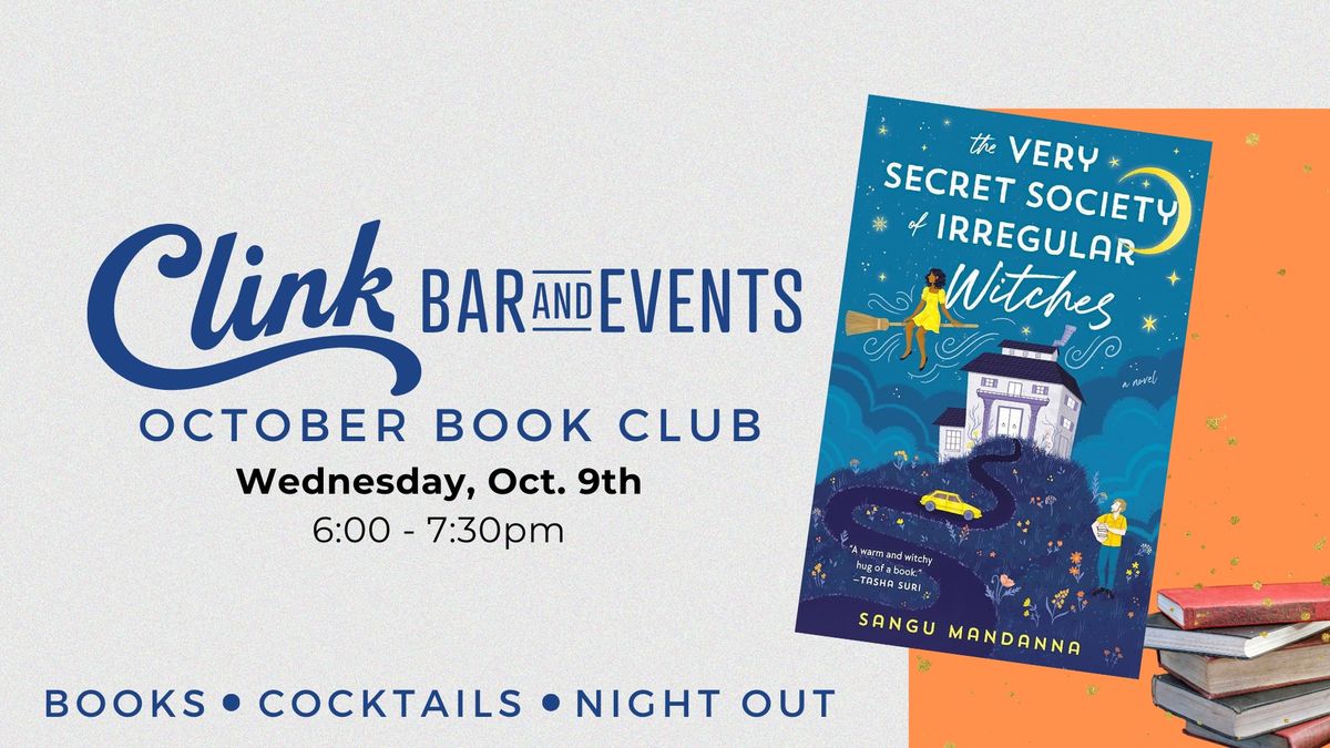 Clink - Monthly Book Club Night Out (October) 