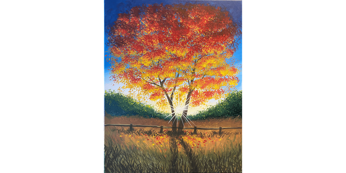 Awesome Autumn Sunrise - Paint and Sip in Sacramento | Classpop!\u2122