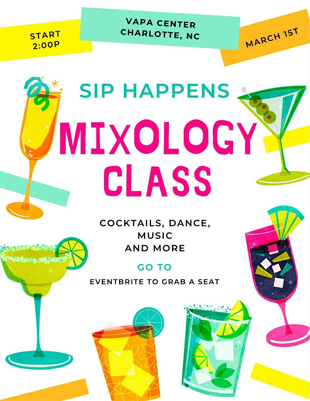 Sip Happens Mixology Class