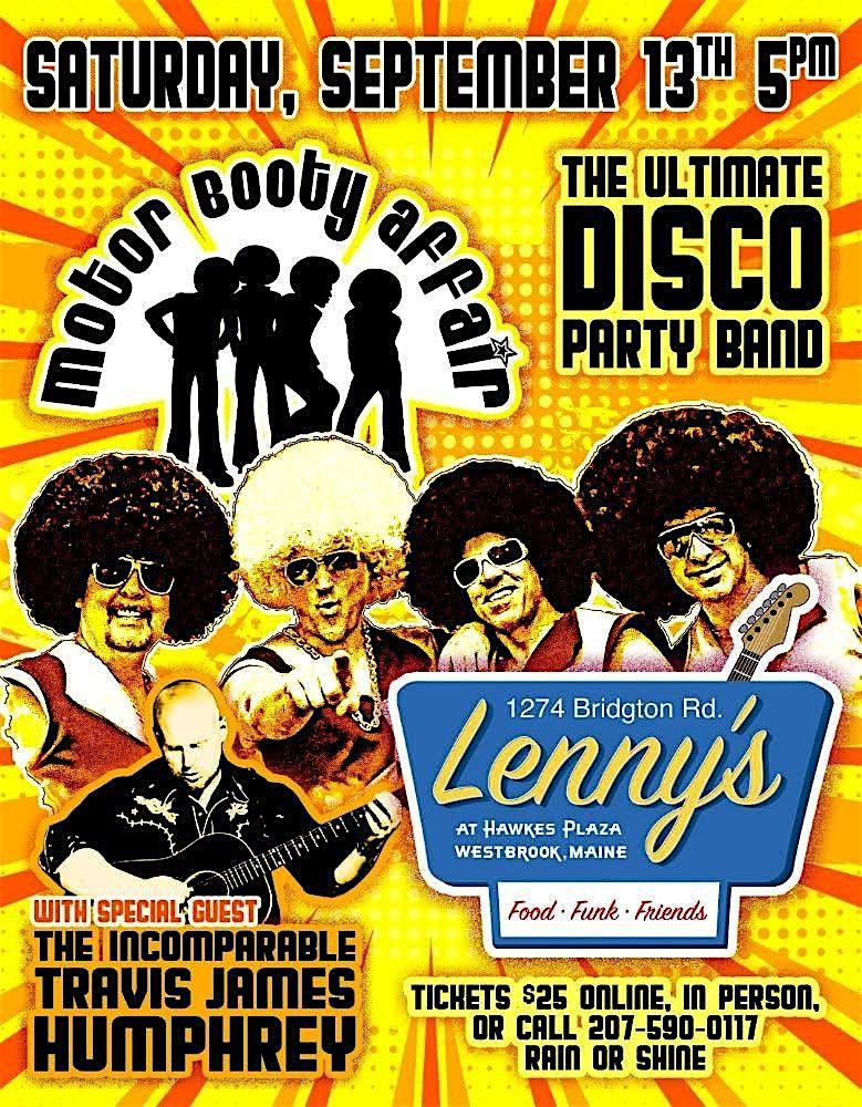 Motor Booty Affair With Special Guest Travis James Humphrey