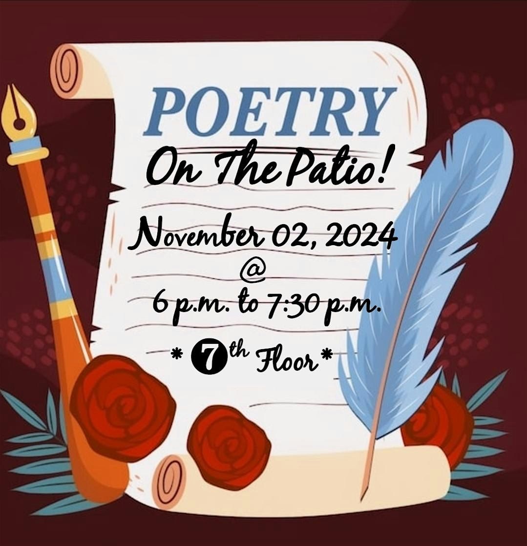 Poetry on the patio