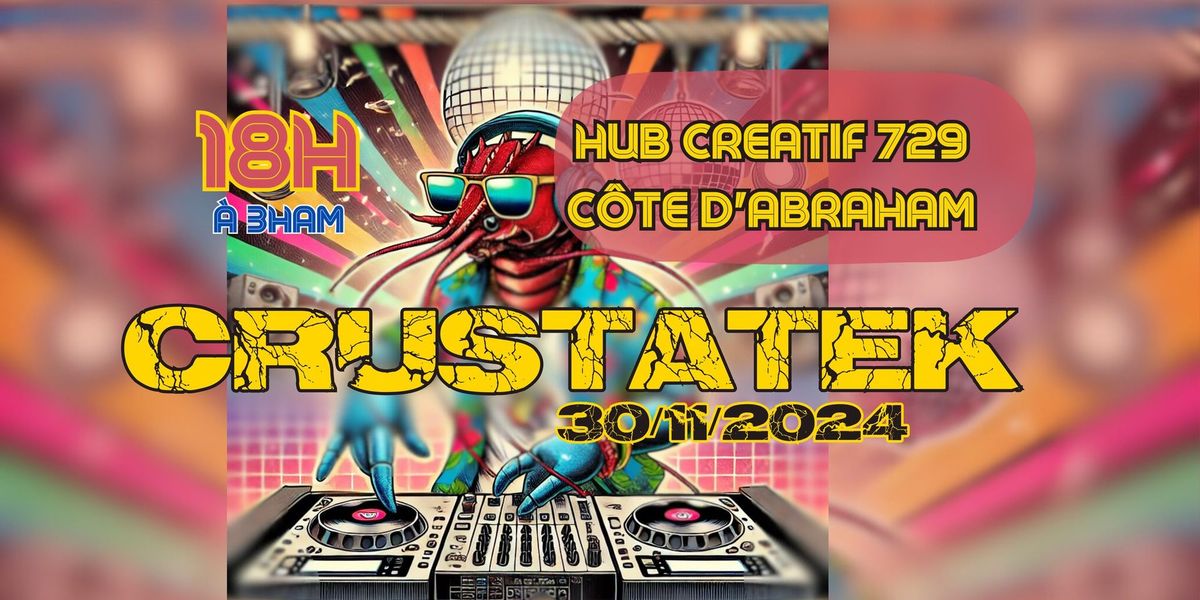 \ud83e\udd80\ud83c\udf0a CRUSTATEK : L Aventure de Crusty le Crabe Dj \ud83c\udf0a\ud83e\udd80