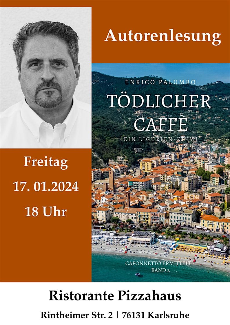 Autorenlesung "T\u00f6dlicher Caff\u00e8"