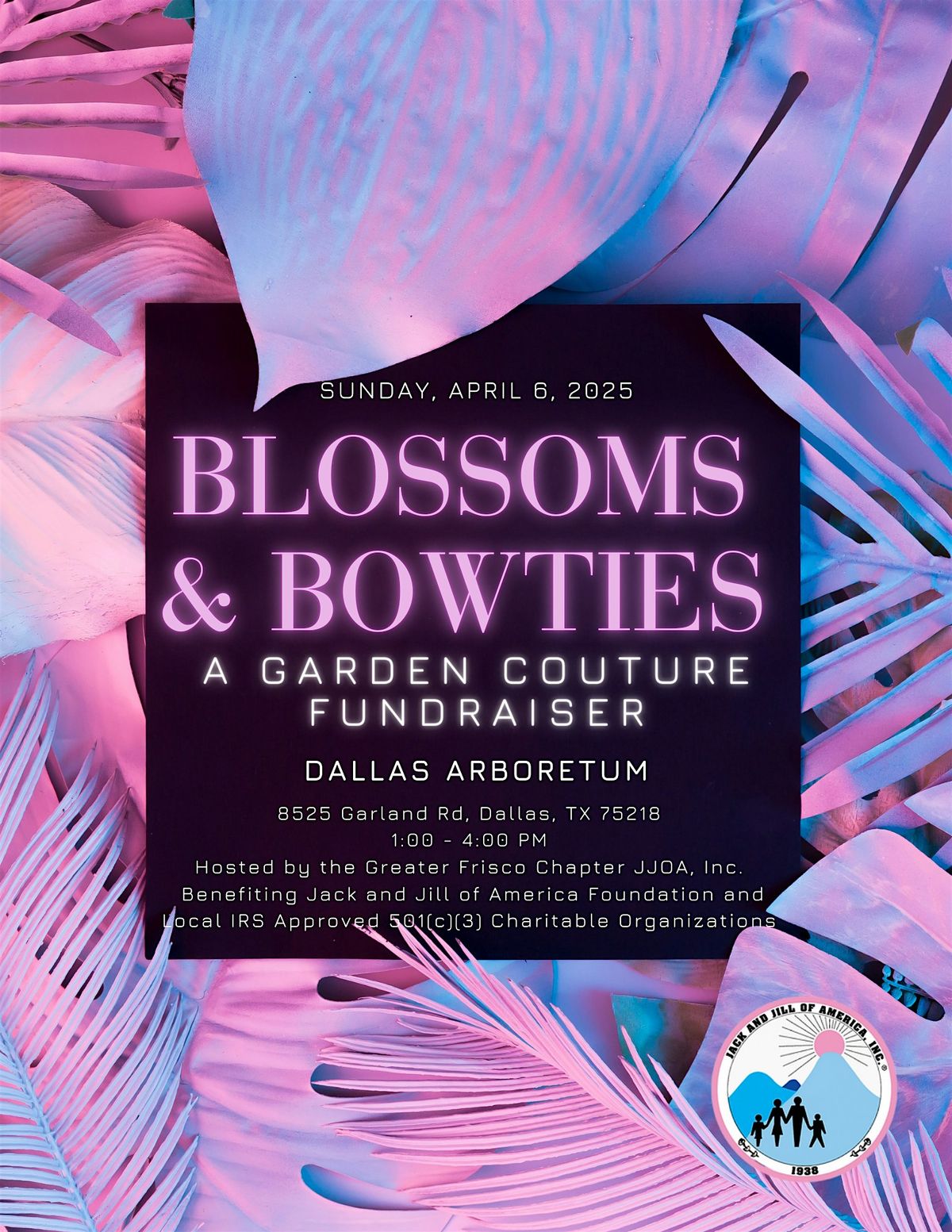 Blossoms & Bowties - A Garden Couture Fundraiser