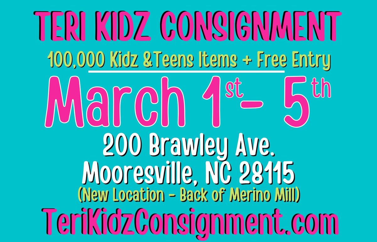 Teri Kidz Spring\/Summer 2025 Mooresville Sale