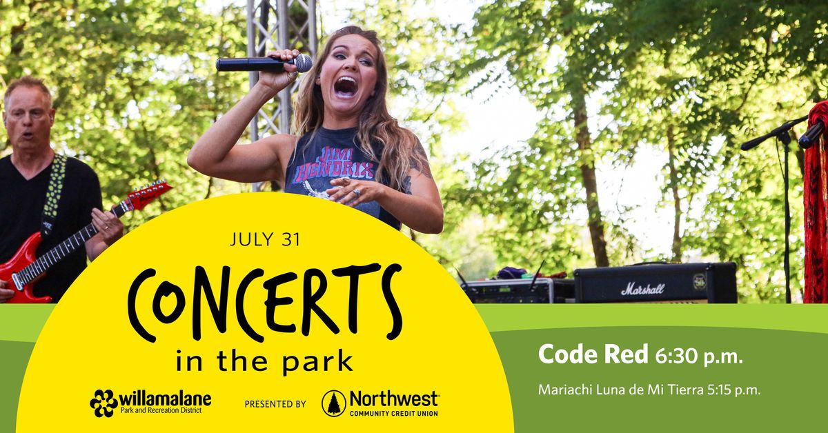 Concerts in the Park: Code Red