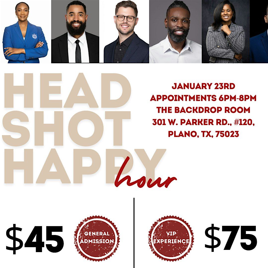 Headshot Happy Hour | Q1 2025