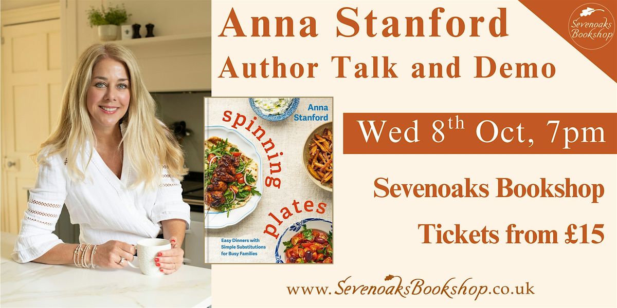 Anna Stanford Author Talk and Demo