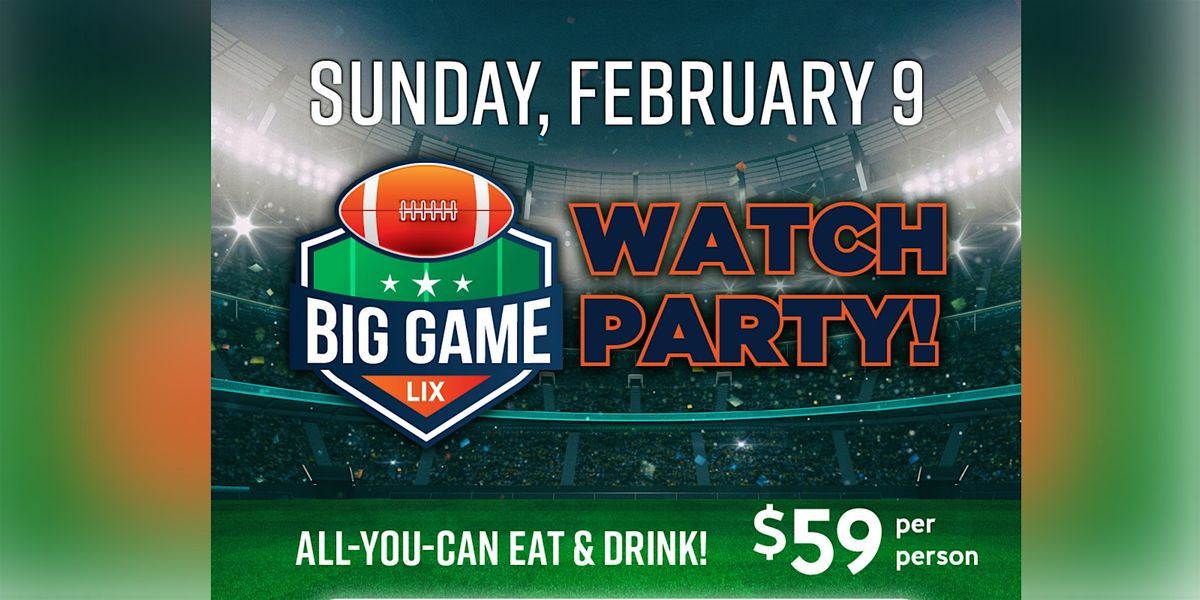 Big Game Watch Party