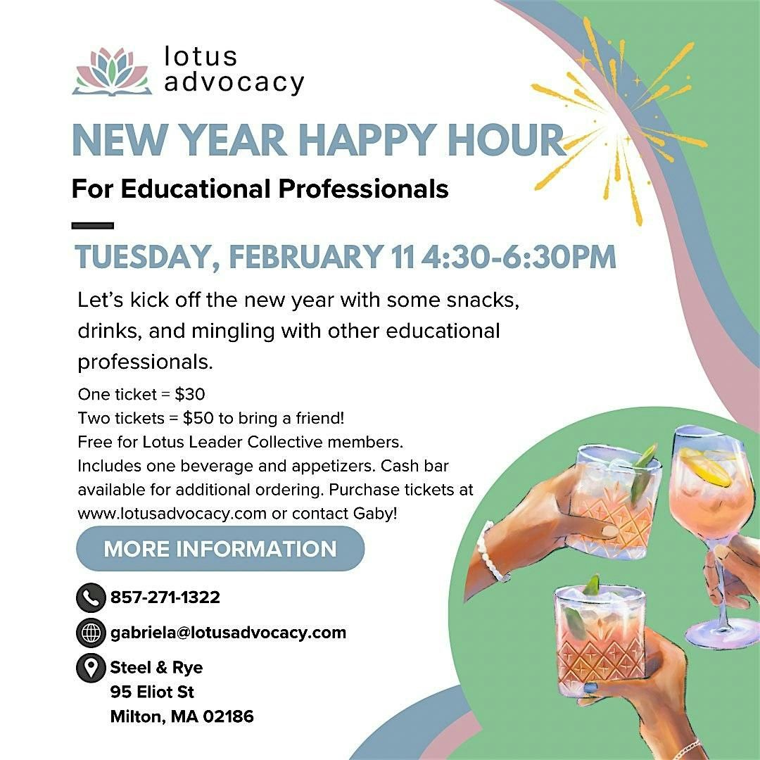 Happy Hour for Educational Professionals