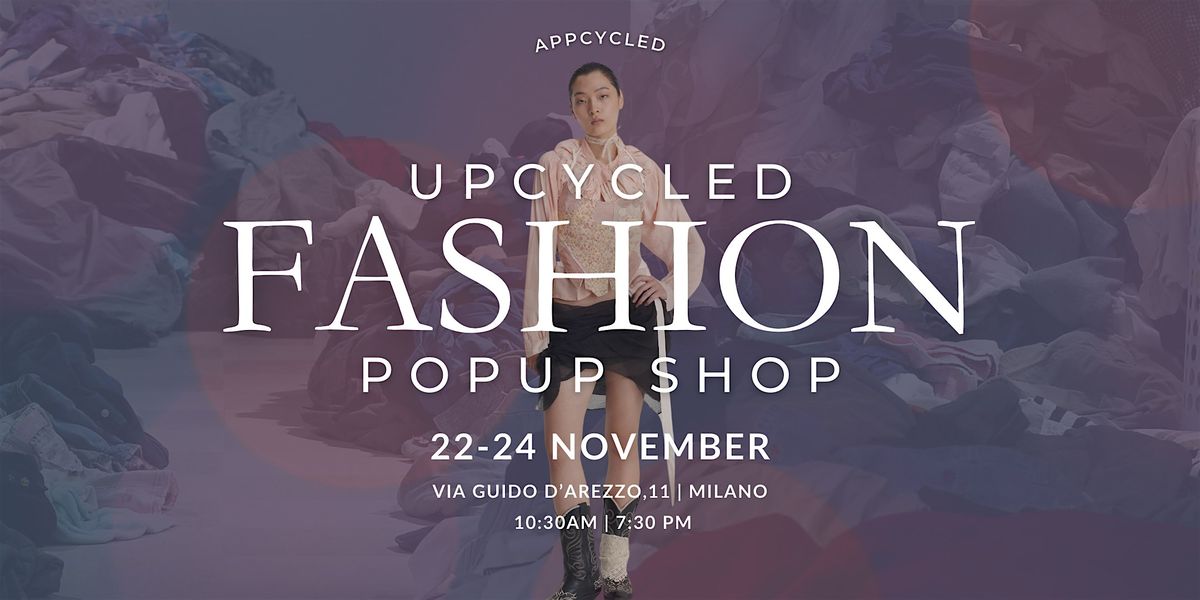 APPCYCLED POP-UP STORE - NOVEMBER