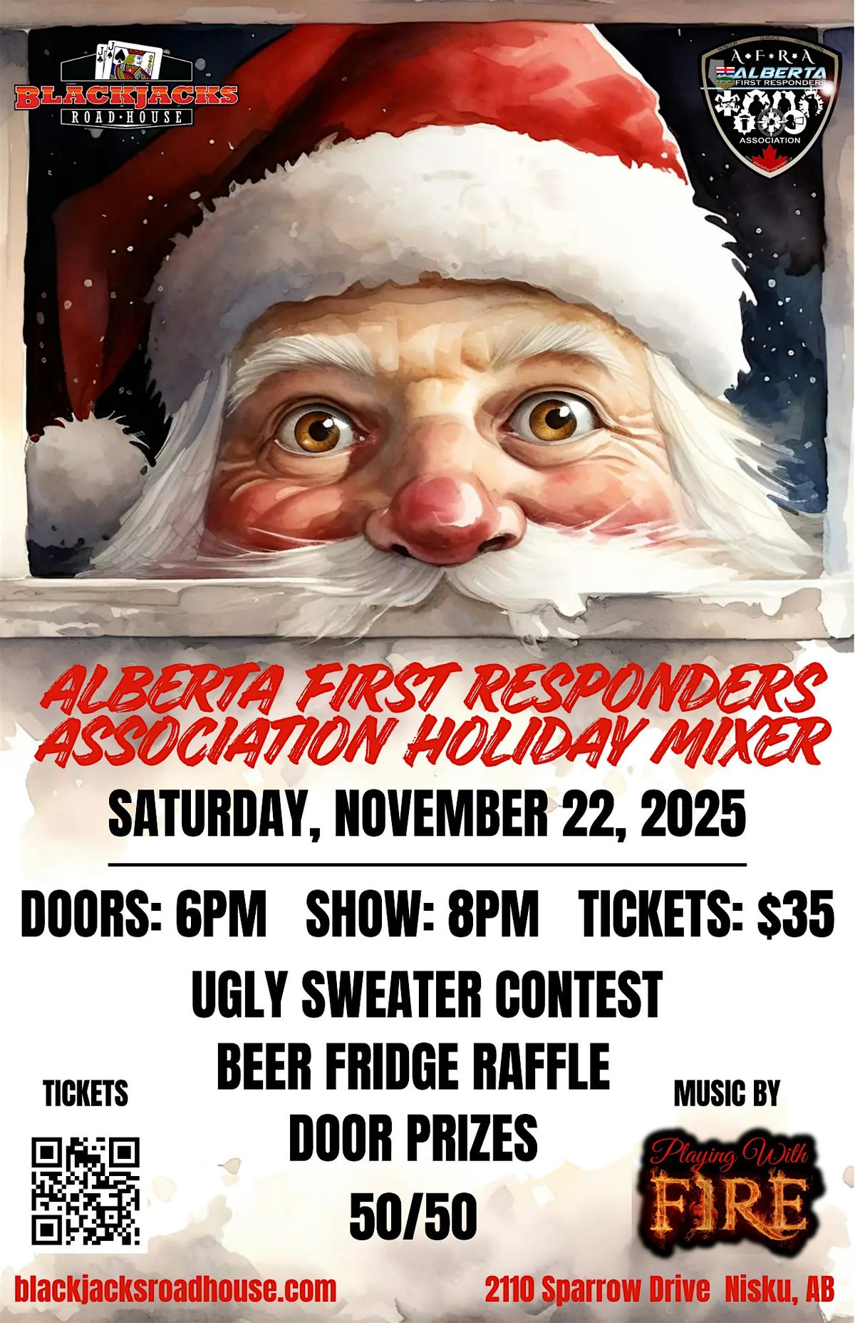 Alberta First Responders Association Holiday Mixer