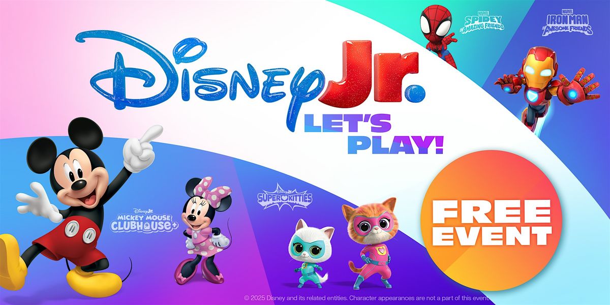 Disney Jr. Let's Play!  A Free Experience at Walmart