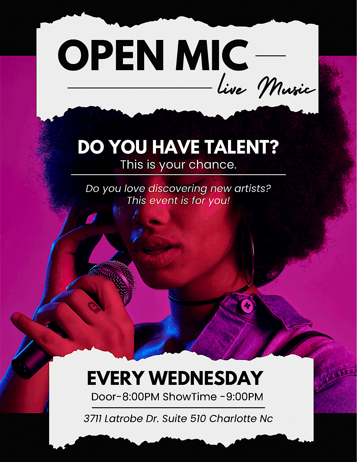 Sync704Live: Open Mic