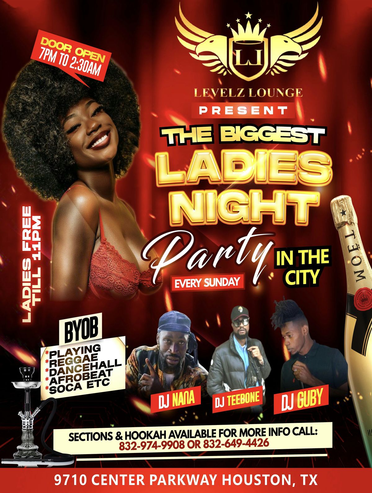 Ladies Night Sundays