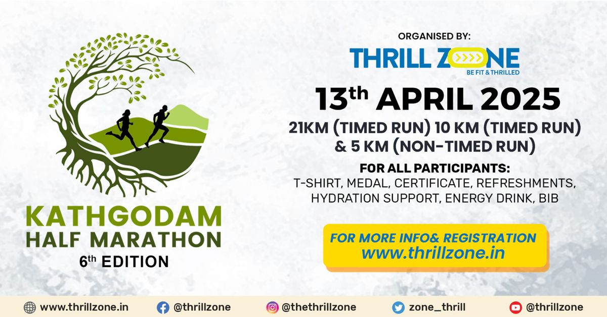 Kathgodam Half Marathon 2025 (6th Edition)