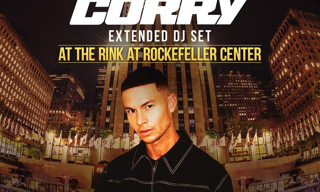 Joel Corry at Rockefeller Center