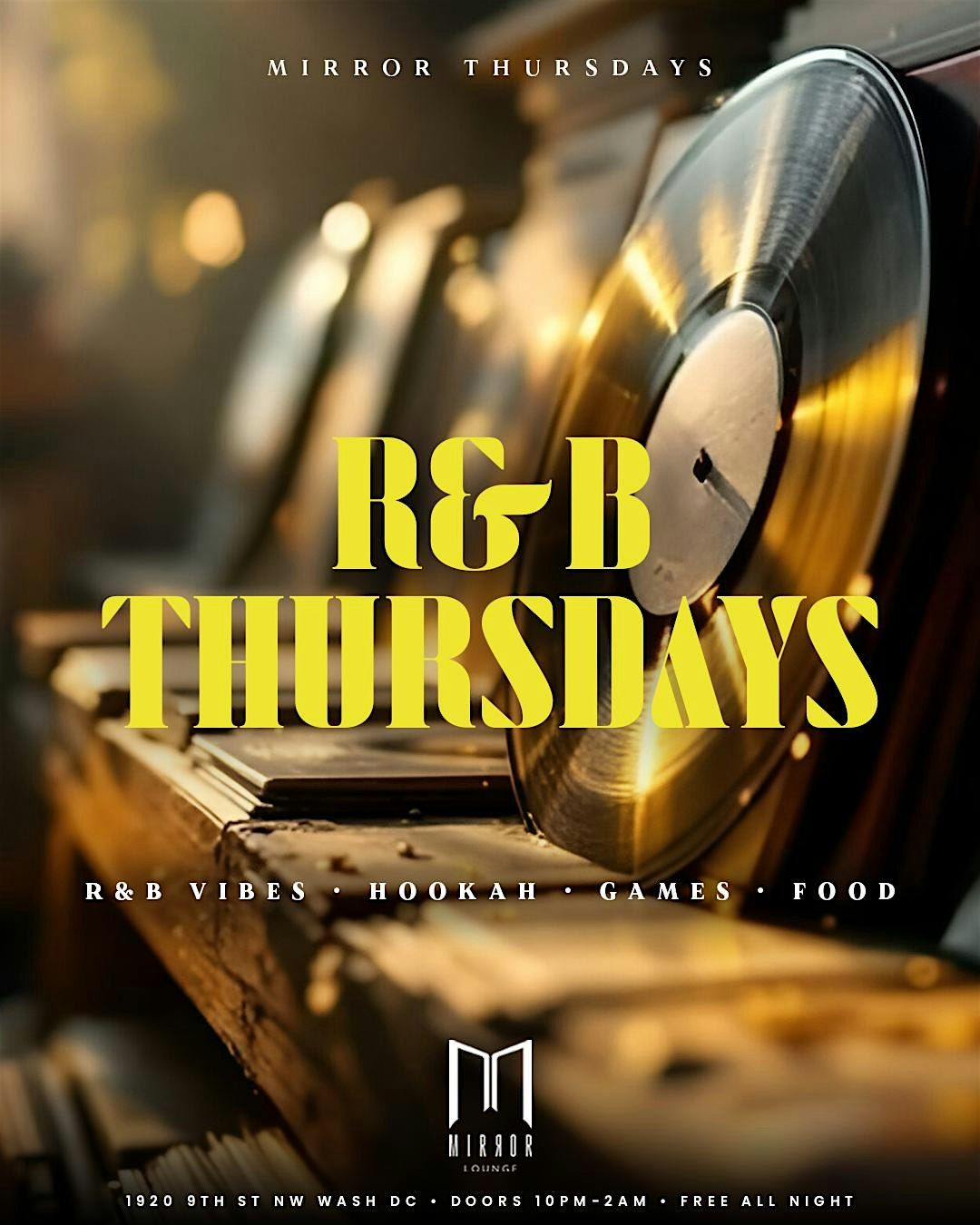 R&B THURSDAYS + KARAOKE AT MIRROR LOUNGE