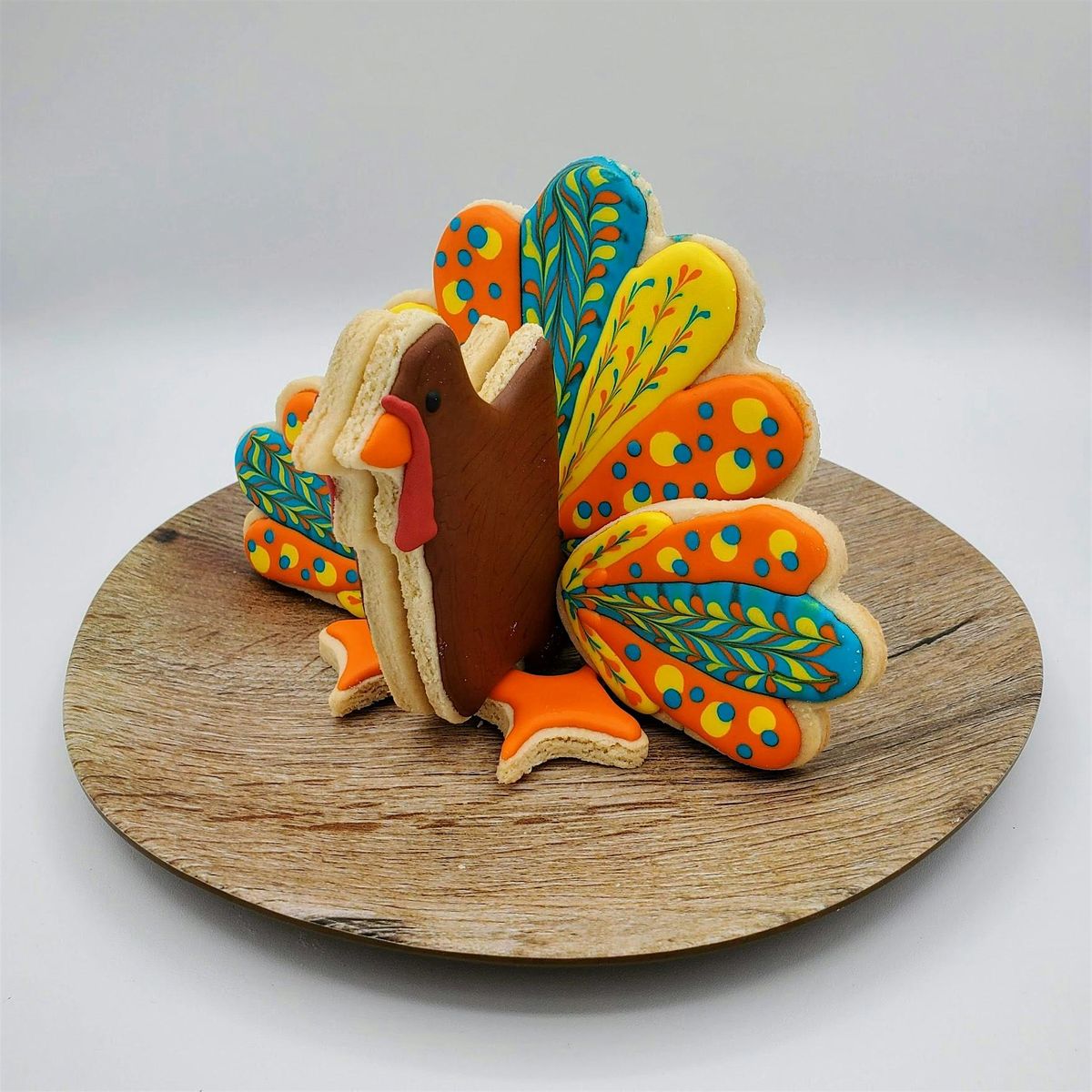 3D Turkey Cookie Class