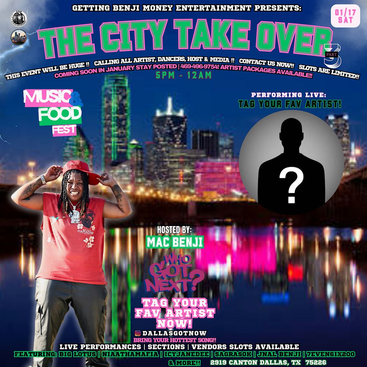 The City Takeover - Dallas Got Now Part 3 Festival