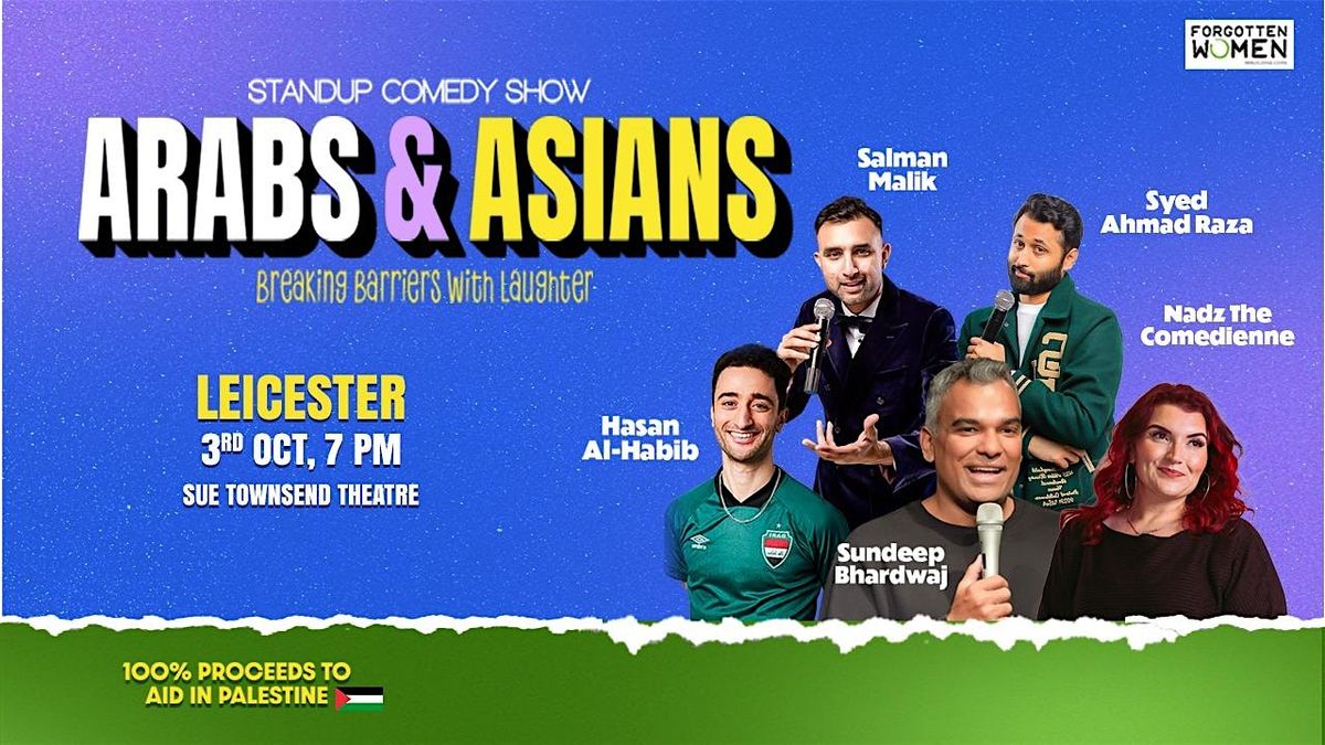 Arabs & Asians Stand-up Comedy Show Leicester