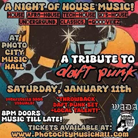 Daft Punk Tribute Night - Rochester, NY